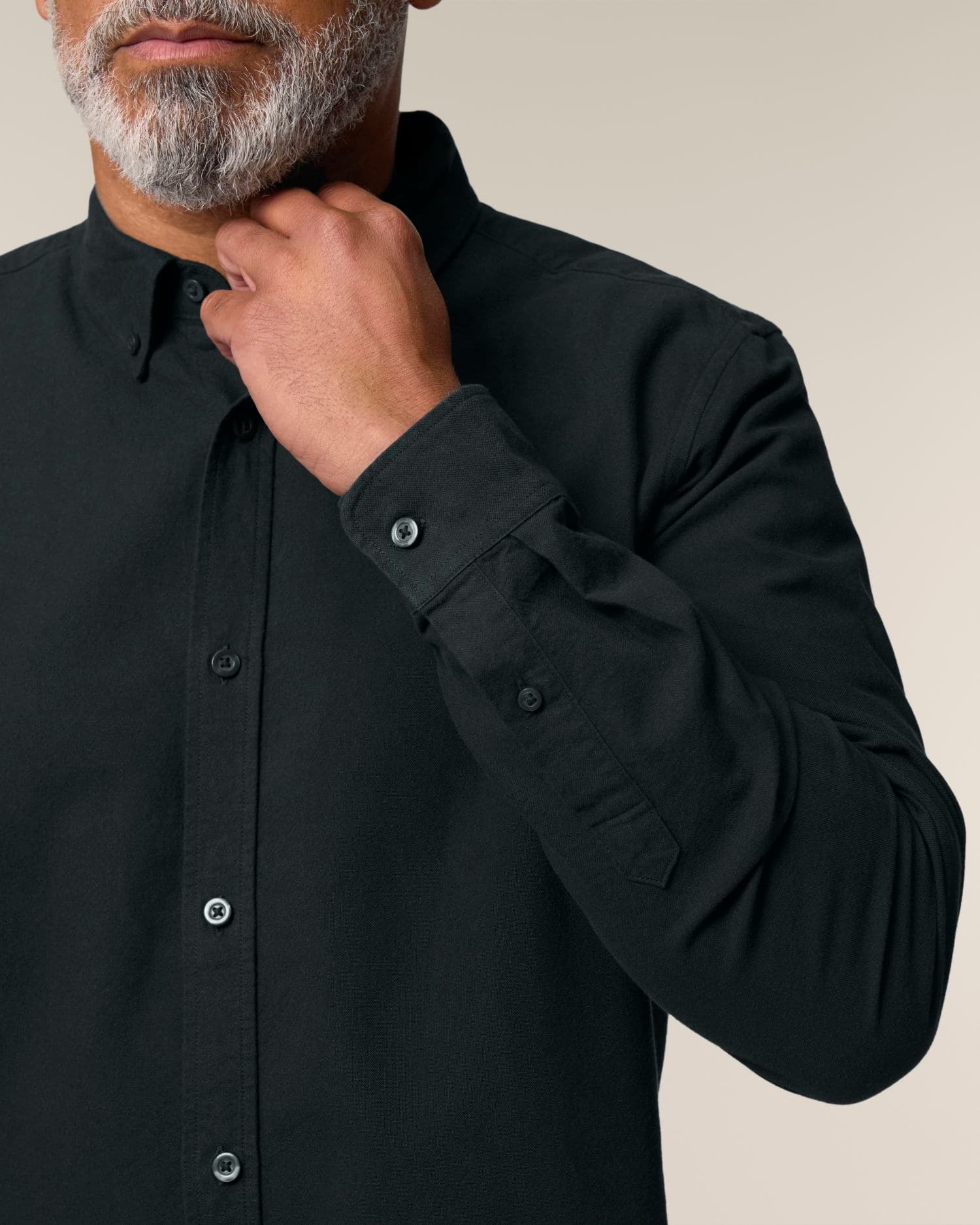 Stanley Oxford Shirt — Black